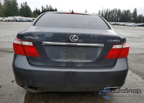 2007 Lexus Ls 460 из США, поврежденный, VIN JTHBL46F575042453